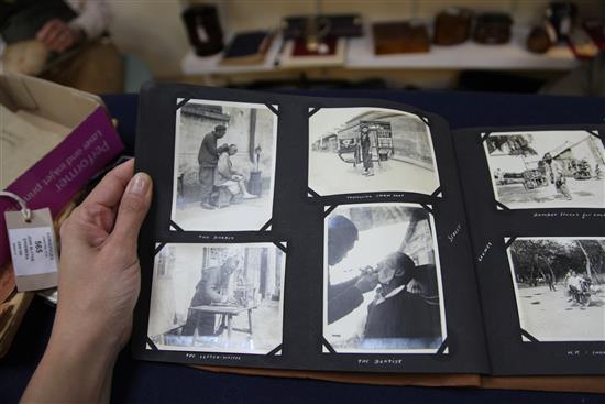 Joan Blythe - a nurse working in China: Medals and items relating to her time there including internment in the 1940s,